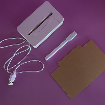 “Acrylic LED Night Lamp with Writable Message Board & Calendar – USB Powered” BEST GIFT ITEM