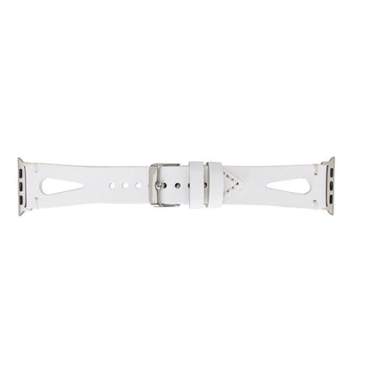 Leather Apple Watch Bands - BA2 Style Drop Cut 42mm-4